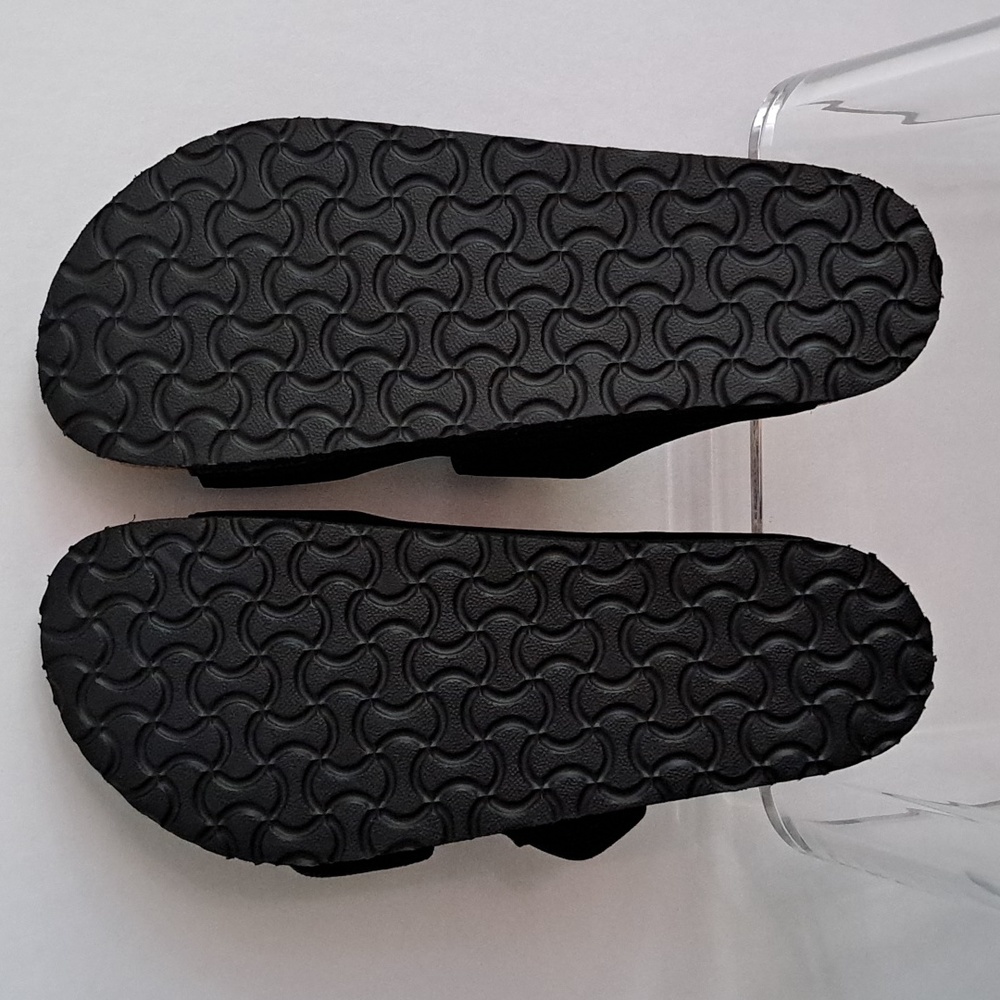 NWT Women's Arch Rebound Recovery Sandals (Pitch Black) - FitVille - Picture 4 of 12
